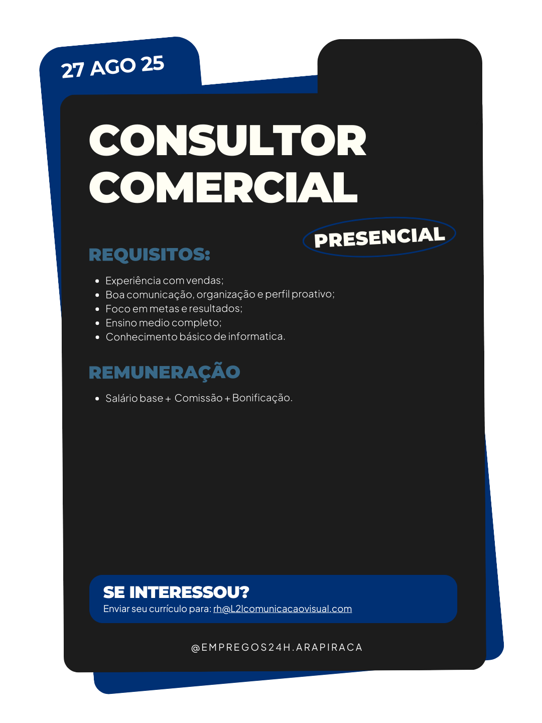 CONSULTOR COMERCIAL
